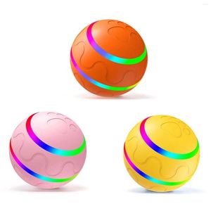 Katze Spielzeug Interaktive Hund Spielzeug Ball Automatische Rollen Mit LED Lichter Für Indoor Katzen Hunde Spielen Wasserdicht Elektrische