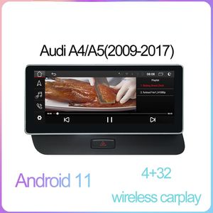 Autoradio Player Android estéreo DVD DVD Multimídia sem fio CarPlay GSP WiFi Bluetooth USB 4G para Audi A4/S4/A5/S5/Q5/Sq5 mmi 3g