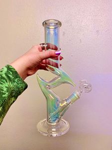 Daisy Glass Bong Hookahs Smoke Pipes Downstem Perc Bubbler Thick Glass Water Bongs Heady Dab Rigs With 14mm Bowl