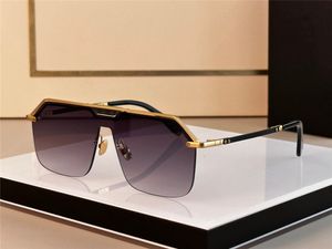 Novos óculos de sol piloto de design de moda 039 metal meio quadro clássico clássico e generoso estilo generoso