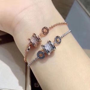 BUIGARI bracciale infinito serie designer braccialetto singolo per donna riproduzioni ufficiali Placcato oro 18 carati stile classico moda lusso regalo squisito 050