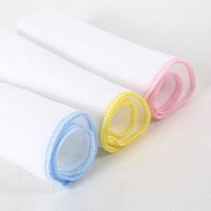 Towel 12Pcs High Density Double Layer White Gauze Handkerchief Small Square Feeding Nursing Sweat