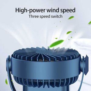 Electric Fans Portable USB Table Clip-on Type Rechargeable Mini Desk 360 Degree Rotation Adjustable