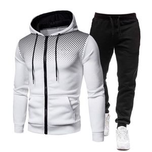 Erkek Trailsits Uzun kollu pantolon Çin tarzı sonbahar kış trend ceket gündelik moda kapşonlu takım elbise sweatshirt pantolon spor giyim homme