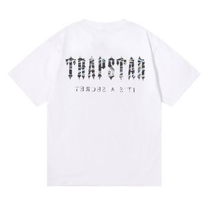 Trap Star Camiseta Designer Camisetas Mens Estilista Luxo Trapstar Tees Homens Camisetas Casuais Pescoço Manga Curta Us Tamanho S-xxl