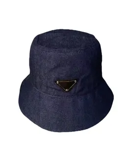 Cappello da pescatore Inizio autunno Nuova tendenza Cappelli da cowboy con alfabeto Uomini e donne Stesso cappello da pescatore con marchio triangolare