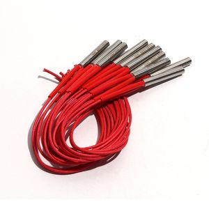 Ceramic Cartridge Heater 40W/50W/60W Reprap&Mendel For Hot End Head 3D Printer Parts 7mmx25/28/30/32/35mm 10pcs/Lot