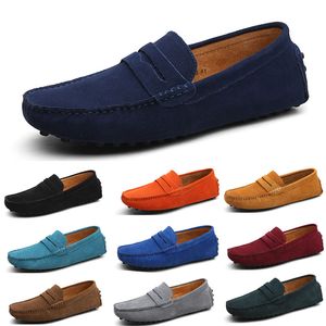 Männer Casual Schuhe Espadrilles Triple Black Navy Brown Wein Red Taupe Sky Blue Burgund Mens Sneakers Outdoor Jogging Gehen Sie Größe 40-45 61