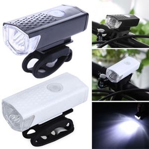 Fahrradlichter Fahrrad-Frontlicht Wasserdichter Scheinwerfer USB wiederaufladbare Lampe Bergzubehör Radfahren