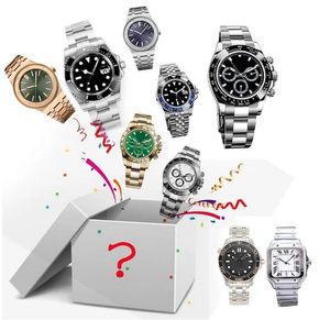 Relógio masculino 904L Aço inoxidável Ladies 'Assista elegante mecanismo automático GMT Watch Strap Mysterious Blind Box Gift Surprise Box Royal Montre de Luxe Aik Watches