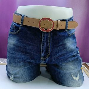 الكلاسيكية على الوجهين على الوجهين Lychee Grain Men Belt Fashion Retro Four-Color Film Women Women Casual Belts Top Designer Belt Width 3.8cm Size 100-125cm