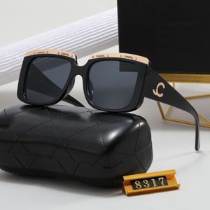 Designer sunglasses fashion Luxury sunglasses for women men exquisite Vintage full frame Driving Beach shading UV protection polarized glasses gift with box good