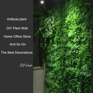 Декоративные цветы искусственное растение газон 40 см 60 см. Сделай DIY фоновый фоновый моделирование стен