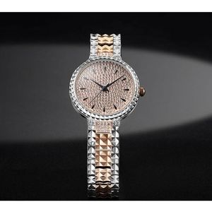 Wristwatches Devena Full Diamond Bracelet Watch Woman Quartz Women Steel Band Watches Waterproof Top Clock Female