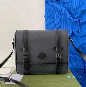 Designer-klasy luksusowe Projektanci torby Mężczyźni Messenger na ramię torebki Tote Black Web Tiger Wąż Portfel torebki Crossbody Purse2170