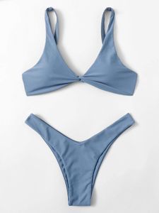 Swim Wear Ztvitality Solid Tie Sexy Bikini Bkini Bra Bra High Bange Bangage набор бикини для бразильских купальников.