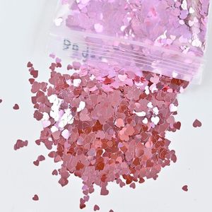 Nail Art Decorations 1Pc Rose Crystal Sequins Mixed Size Love Heart Shape Loose Glitter Flakes DIY Accessories&&28