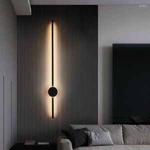 Wall Lamp 2023 Designers Recommend Simple Strip Living Room Bedroom Background Decoration Light