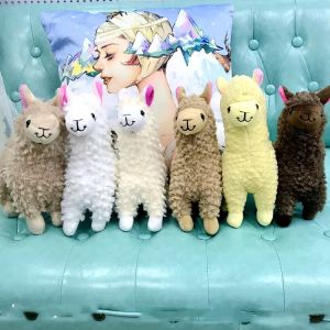 23cm Alpaca Plush ToysArpakassollamaぬいぐるみ動物人形日本のぬいぐるみおもちゃ子供の誕生日プレゼント