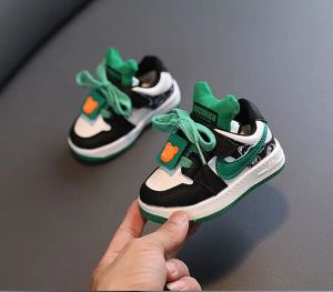 First Walkers Autumn baby girl boy infant casual running shoes soft bottom comfortable stitching color children sneaker for