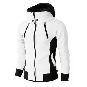 Erkek Hoodies Sweatshirts Fermuar Erkekler Ceket Sonbahar Kış Kış Kırış Polar Palto Bombacı Ceket Eşarp Yakası Moda Kapşonlu Erkek Out Giyim İnce Uygun Kapüşony 230311