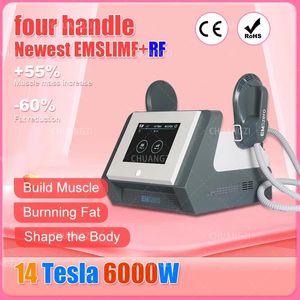 DLS-EMSLIM RF Body Sculpt Machine 14 Tesla 6000W Emszero Neo EMS Muscle تحفيز الجهاز مع لوحة الحوض CE