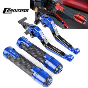 Acessórios de freios de motocicleta Dobrando alavanca extensível CNC Freio Alavancas para C650 Sport C650Sport 2023