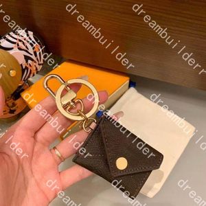 Högkvalitativ M69003 Fashion Top Designer Keychain Handmade Pu Leather Cardholder Car Keychains Man Women Bag Charm Hanging Decorat276p