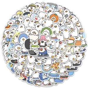 100pcs patos misturados adesivos de graffiti para skateboard carr scrapbooking scrap.