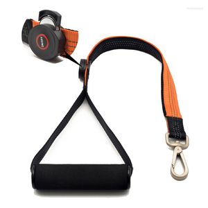 Hundhalsar avancerad LED-koppel Kort dragband Eva Handle Nylon Reflekterande Light Belt Harness Stor medelkudde för kedja