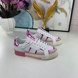 Çorap Sneaker Tasarımcılar Erkekler Donna Kırmızı Moda Sıradan Ayakkabı Kadınlar Düşük Top Çekme Beyaz Ayakkabılarla 35-45 KLJ RH400000002