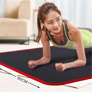 183 80 1 0cm EVA TITHESS Slip Olmayan Yoga Mat Spor Spor Salonu Yumuşak Pilates Paspasları Vücut Binası Fitness Egzersizleri Ekipmanları için Katlanabilir