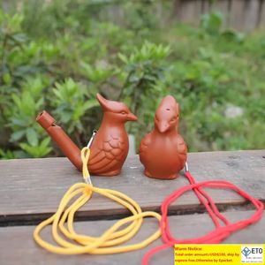 Bird Shape Whistle Ceramic Arts And Crafts Creative Kid Toys Gift Water Ocarina