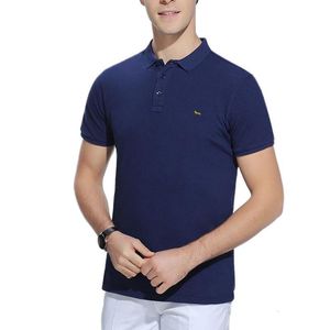 Męskie koszulki Summer Casual Men Shirt Cotton Slim Fit Hafdery Harmont Soft Solid Short Sleeve Tops T-Shirt 230313