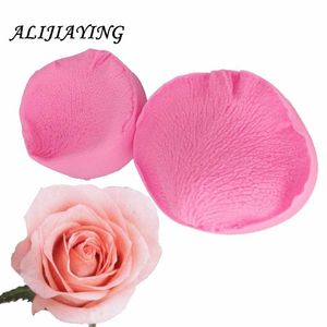 Kuchen Werkzeuge 2 Teile/satz Große Rose Blume Blütenblatt Sugarcraft Silikon Fondant Formen Hochzeit Dekorieren Dessert Dekorateure Formen D1284