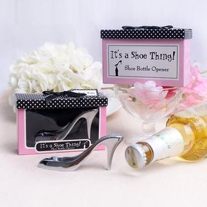 Party Favor 100pcs Princess High Heel Shoe Heels Shape Metal Wine Bottle Opener Openers Wedding Favors Party Unique Gifts Gift SN4344