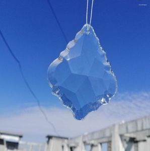 Chandelier Crystal Camal 1PCS 86mm Clear Pendant SunCatcher Glass Prism Lighting Beads Parts Home Wedding Hanging DIY