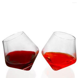 Bicchieri da vino Bicchiere da whisky in cristallo Bicchiere da spinning ultra trasparente Decanter Fast EPacket Birra bordeaux che beve Home Bar Party 300ml