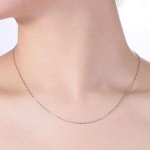 Collana con catene per donna Girocollo a catena regolabile Sottile sul collo Ciondolo minimalista Collare per gioielli Regalo per ragazza Abbigliamento quotidiano