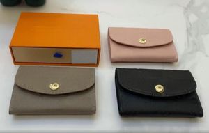 Designer feminino em gravação clássica de bolsa curta clássica bolsa feminina Design de moda feminina Multifuncional portátil saco de cartão portátil