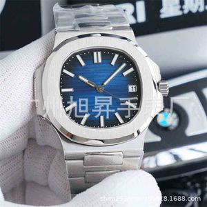 الساعات الفاخرة للرجال Pate Philipp Tiktok Nautilus Automaton Steel Band Men's Sports Lightwristwatches Fashion WQGF