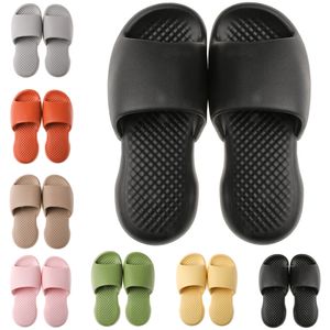 Designer tofflor kvinnor män perforerade plattform gummi mulor sandaler lyxiga röd svart vit sommar sandal strand slide dam mode skrapor kausal tofflare