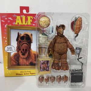 Anime manga neca figura ultimate Alien Life forma Alf Action OH OLHE alguém com sabor Joint Movável Doll Birthday Presente Toys 230313