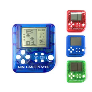 Mini Handheld Portable Game Players Retro Game Box Keychain Built In 26 Games Controller Mini Video Game Console Key Hanging Toy DHL Fast