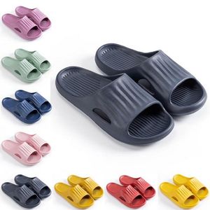 Slippers de verão SLIDES SLIDES SLIPES HOMENS MHOM MOIL PLATAGEMA DE SANDAL SNEAKER REL BLANCO Pink amarelo Sandals Sandals Treinador de sapatilheiro interior externo Tamanho 36-45