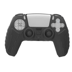 Yüksek kaliteli yumuşak koruyucu kapak silikon kasa toz geçirmez anti-kayma önleme kılıfları PS5 denetleyicisi için kapak 5 gamepad joystick