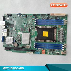 Motherboards X11SPW-TF für skalierbare Supermicro Xeon-Prozessoren, Einzelsockel LGA-3647 (Sockel P) unterstützt