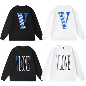 New Vlone Man Hoodies Cotton Sweatshirts Män Kläder Sweatshirt Kvinna Kvinnor USA Brand Harajuku Hip Hop Friends Streetwear