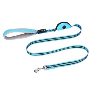 Colliers pour chiens harnais tactique chiens laisse sangle élastique pas de traction en Nylon réfléchissant plomb Traction corde entraînement marche Durable