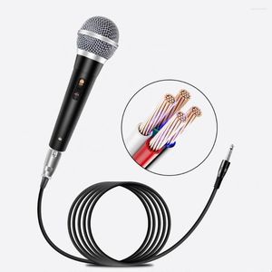 Microphones Karaoke Microphone Vocal Music High Fidelity Clear Sound Portable Wired For Performance